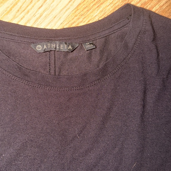 Athleta oversized  Black Top - Picture 2 of 2